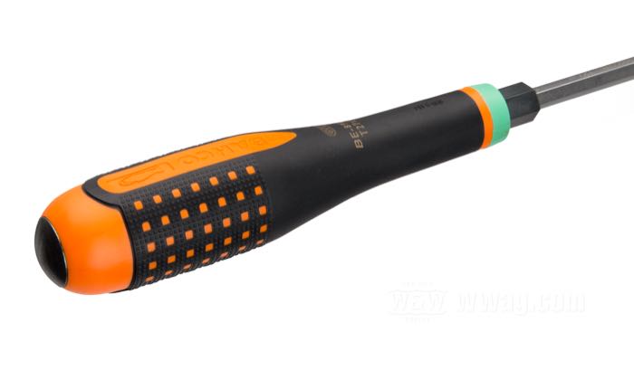 Screwdriver »Impact Head« by Bahco; blade length 125 mm, tip T 27; steel / rubber, 9 mm hex ; length: 247 mm; Spain; gross weight: 108 g