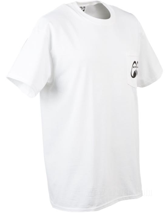 MOON T-Shirts White with Chest Pocket