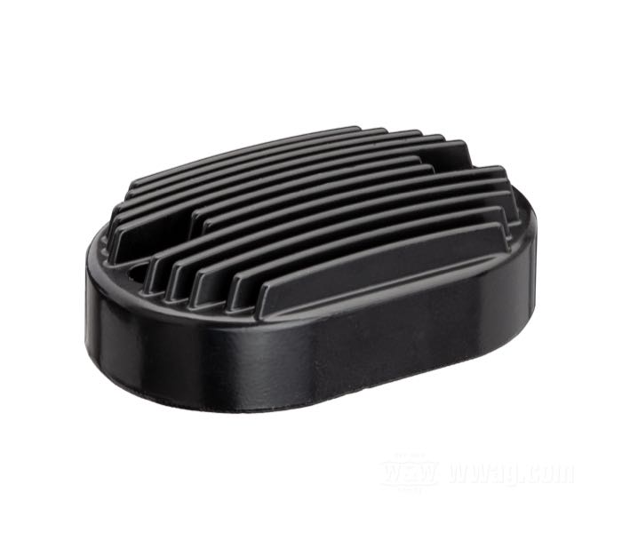 Regulateur/Redresseur »Standard«; adaptable à Softail 2007; aluminium, noir; remplace OEM HD 74540-07; poids brut: 673 g