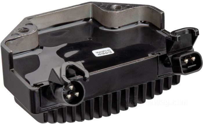 Regulateur/Redresseur »Standard«; adaptable à Dyna 2008→; aluminium, noir; remplace OEM HD 74631-08; poids brut: 728 g