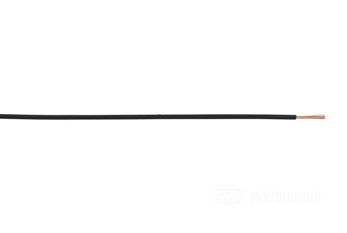 Cable eléctrico »FLRY«; cobre / PVC, negro; 0.34 mm²; peso bruto: 5 g