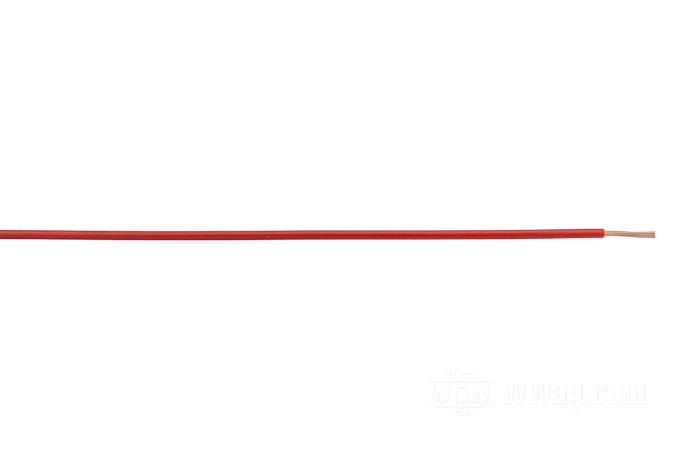 Elektrokabel »FLRY«; Kupfer / PVC, rot; 0.34 mm²; Bruttogewicht: 5 g
