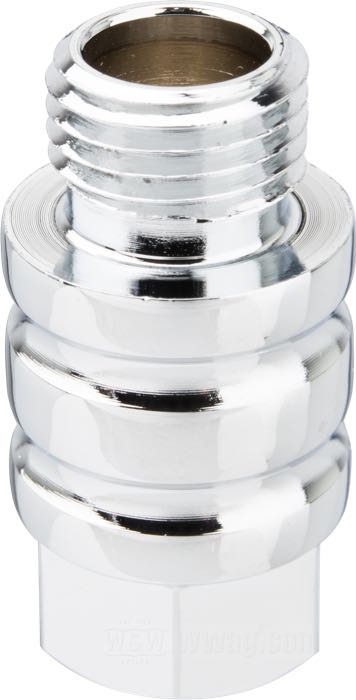 Adaptador de Lowbrow Customs; para agujero de tapón filtro aceite empujadores; apropiado para Big Twin 1966-1999; acero, cromado, racor recto; rosca: 1/2”-20; rosca del racor: 1/8” NPT internal thread; peso bruto: 38 g