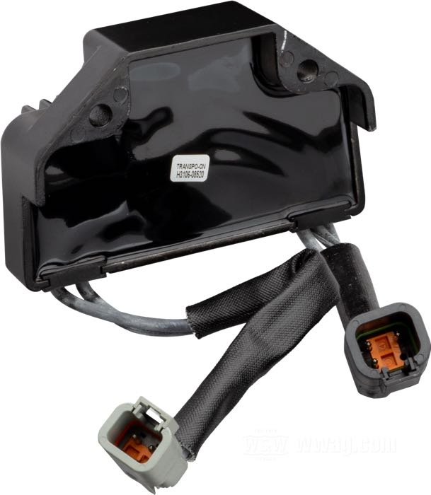 Regulateur/Redresseur »Standard«; adaptable à Dyna 2006-2007; aluminium, noir; remplace OEM HD 74631-06; poids brut: 780 g