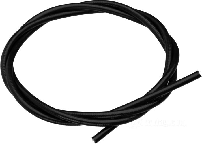 Control coil by Barnett; for Ø 1.19 mm cable; steel / vinyl, black; Ø 4.7 mm; USA; gross weight: 60 g