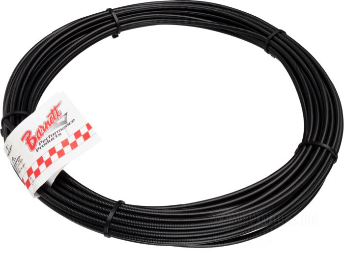 Control coil by Barnett; for Ø 1.57 mm cable; steel / vinyl, black; Ø 5.4 mm; USA; gross weight: 910 g