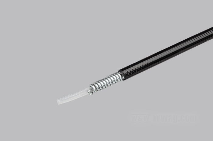 Control coil by Barnett; for Ø 1.57 mm cable; steel / vinyl, black; Ø 5.4 mm; USA; gross weight: 910 g