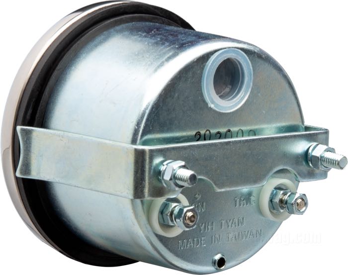 Cuentarrevoluciones electrónico; apropiado para FX/S  1973-1984 (salvo FXWG y FXST); Ø 77 mm; →80 (x100) RPM; sin bombilla; reemplaza OEM HD 92042-78A; peso bruto: 400 g