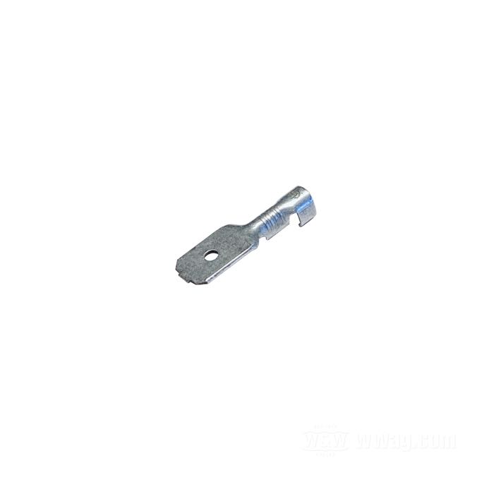 Cosse mâle plate; pour custom application; non isolé; laiton, étamé; largeur: 6.3 mm; pour fils de: ~ 0.75 - 1.5 mm² (AWG 18-16); poids brut: 10 g