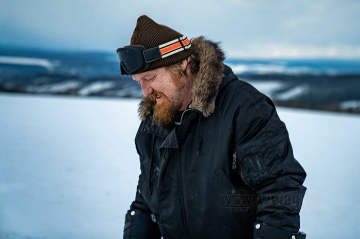 Occhiali »Overland 2.0« di Biltwell Inc.; plastica / policarbonato, nero / arancione; può essere portata sopra gli occhiali da vista e occhiali da sole; peso lordo: 288 g