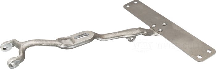 Té de selle de The Cyclery; adaptable à modèles IOE 1929, modèles série V 1930-1936; acier; remplace OEM HD 3105-29 ; poids brut: 1.09 kg