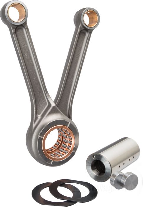 Kit bielle ; atto per Twin Cam 88 1999-2006; acciaio; peso lordo: 2.7 kg