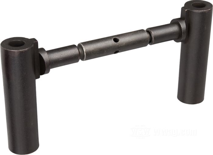 Espárrago de acoplamiento de Competition Distributing; para Horquillas amortiguadas IOE; apropiado para modelos IOE 1916-1921; acero, parkerizado; rosca: 5/16”-18 LH / 5/16”-18; reemplaza OEM HD 2613-16; EE. UU.; peso bruto: 60 g