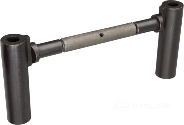 von Competition Distributing; für IOE Federgabeln; Stahl, parkerisiert; Gewinde: 5/16”-18 LH / 5/16”-18; USA