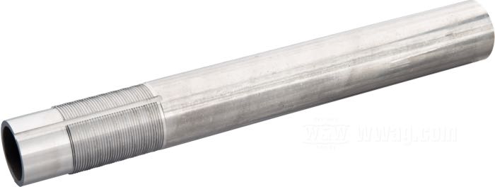 Perno di sterzo di Competition Distributing; atto per modelli IOE 1907-1924; acciaio, naturale; lunghezza: 226 mm; Ø 1-1/8”; filettatura: 1-1/8”-24; U.S.A.; peso lordo: 435 g
