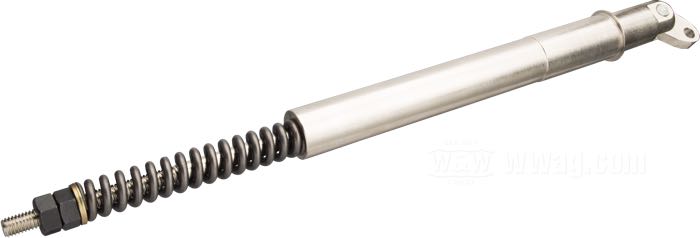 Seat post unit by Competition Distributing; fits models 1912-1924; steel, nickel-plated; replaces OEM HD 3115-12; gross weight: 970 g