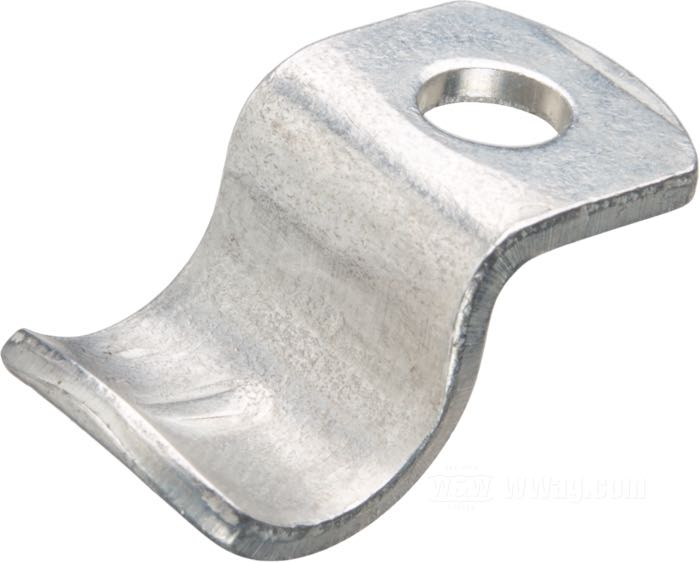 Fermacavi di Colony; per Cavo tachimetro / Freccia (una); atto per KH,XL,XLH,XLCH 1954-1965, Big Twin 1973-1977; cavo spinterogeno; acciaio per molle, CAD (procedimento ZnNi); rimpiazza OEM HD 11307-41 e 9982; U.S.A.; peso lordo: 12 g