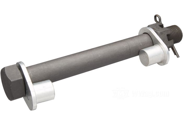 Kit de bulones de Colony; apropiado para FL(H) 1950-1957; acero, parkerizado / CAD (método ZnNi); rosca: 5/8”-18; reemplaza OEM HD 45711-51A, 45710-50A, 7947W y 559; EE. UU.; peso bruto: 335 g