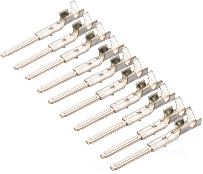 Terminal pin »SM« by JST; for JST connector system; phosphor bronze, tin-plated; length: 15.8 mm; Japan; gross weight: 2 g
