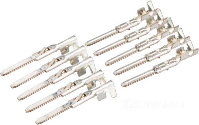Terminal pin »SM« by JST; for JST connector system; phosphor bronze, tin-plated; length: 15.8 mm; Japan; gross weight: 2 g
