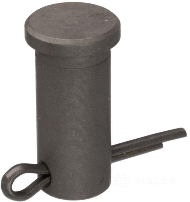 Goupille de charnière de Colony; pour Attache pour câble de frein; adaptable à K/KH/XL/XLH/XLCH 1952-1972, FX 1971-1972, Servicar 1951-1957; acier, parkerisé; longueur: 15.6 mm; Ø ext.: 6.5 mm; remplace OEM HD 44524-51 et 510; USA; poids brut: 13 g