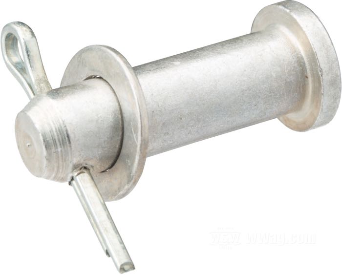 Clevis pin by Colony; for Brake rod; fits models 1930-1979; steel, CAD (ZnNi process); length: 20.5 mm; Ø 1/4”; with washer and cotter pin; replaces OEM HD 42269-30; USA; gross weight: 7 g