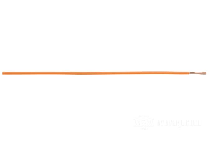 Elektrokabel »FLRY«; Kupfer / PVC, orange; 0.34 mm²; Bruttogewicht: 6 g
