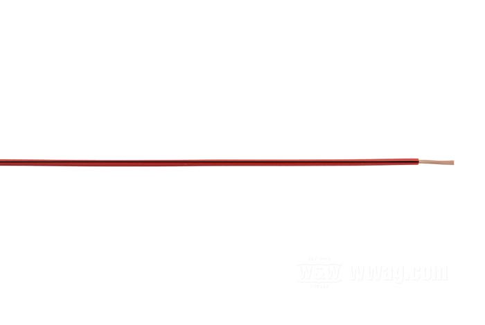 Elektrokabel »FLRY«; Kupfer / PVC, rot / schwarz; 0.34 mm²; Bruttogewicht: 5 g