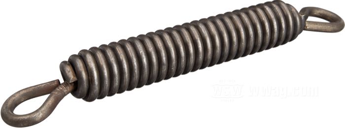 Ressort; pour mousetrap clutch booster; adaptable à Big Twin 1952-1967; acier à ressort, parkerisé; remplace OEM HD 38498-52; poids brut: 220 g