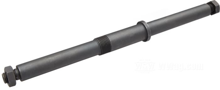 Tringles de support pour marchepieds; adaptable à modèles 1922-1924; acier, parkerisé, filetage aux extrémités: 7/16”-18, filet de montage: 3/4”-18; longueur: 267 mm; remplace OEM HD 2028-21; poids brut: 454 g