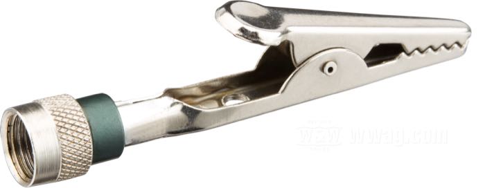Tapa de válvula »Pinza cocodrilo« de Roadkill; acero, niquelado; peso bruto: 15 g