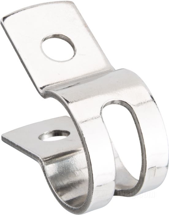 Klemme von Strange Bird; für Spiegelarm; Stahl, verchromt; für Lenker-Ø: 1 ”; ersetzt OEM HD 11350-47 und 91873-47; USA; Bruttogewicht: 64 g
