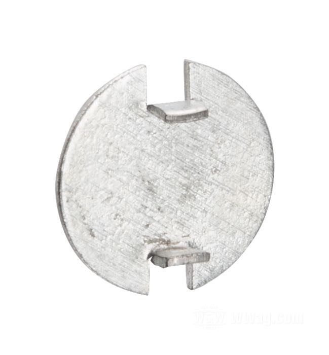 Tapón de Strange Bird; para Paneles cuentakilómetros de Skull, Cat-Eye,Two-Light y Three-Light; apropiado para Twins 1938-1967; acero, CAD (método ZnNi); Ø 12 mm; reemplaza OEM HD 71310-38; EE. UU.; peso bruto: 1 g