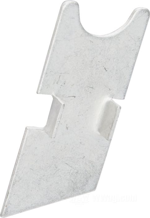 Copertura laterale di Strange Bird; per tutti i cruscotti “Two-Light“ e “Three-Light“; atto per tutti Twin 1947-1967; acciaio, CAD (procedimento ZnNi); rimpiazza OEM HD 4519-47; peso lordo: 2 g