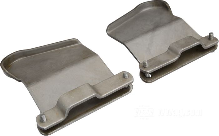 Verlängerung von Strange Bird; für Trittbretter; passend für Modelle 1914-1939; Stahl, parkerisiert; Länge x Breite: 152 x 125 mm; Gewinde: 1/4”-24; mit Befestigungsteilen; ersetzt OEM HD 13344-33 und 52650-33; Bruttogewicht: 1.24 kg