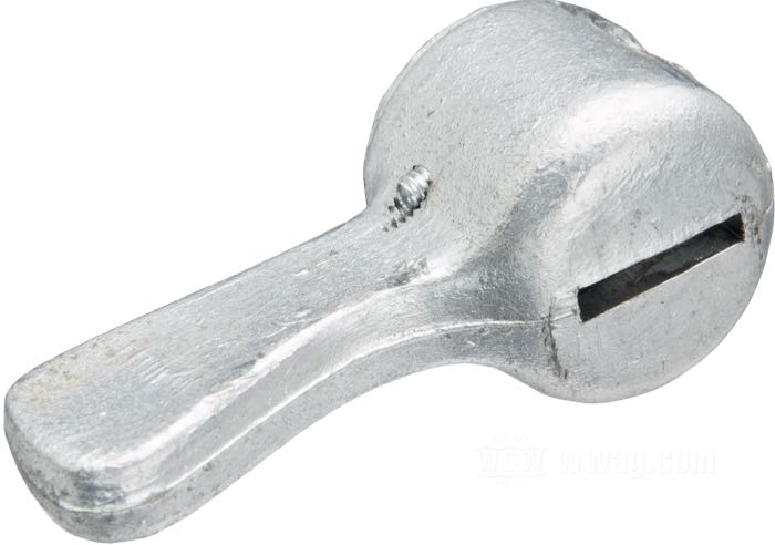 Switch by The Cyclery; for Switch assembly; fits V-models 1933-1936; cast aluminum, smooth; replaces OEM HD 4557-26; Europe; gross weight: 16 g