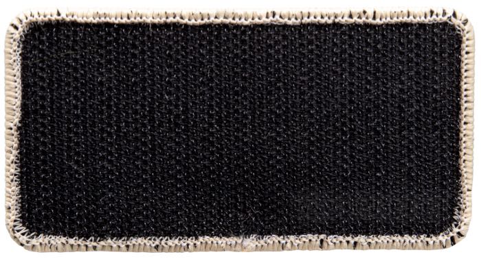 Parche de W&W Cycles; para Gorras Roadkill Velcro; nylon / algodón, arena; ancho x alto: 86 x 46 mm; peso bruto: 4 g