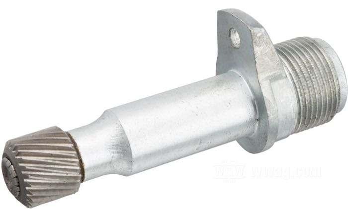 Speedometer drive unit; for transmission drive; fits FL 1969-1980, FX 1971-1972, FXWG 1980-1983; for 1:1 (1000 rpm = 60 mph) speedometers; steel / aluminum; drive ratio: 0.30; number of teeth: 23; replaces OEM HD 67130-69T; gross weight: 120 g