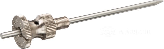 Düsennadel »Type 1« von The Cyclery; für Schebler DLX 1-1/4” 1927-1932; Lo & Hi Speed; Edelstahl, Volllastnadel; für Schebler DLX Vergaser; ersetzt OEM HD 1254-27; Europa; Bruttogewicht: 31 g