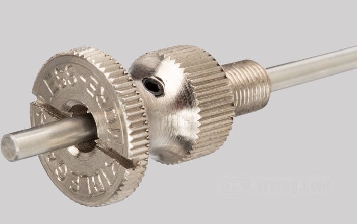 Düsennadel »Type 1« von The Cyclery; für Schebler DLX 1-1/4” 1927-1932; Lo & Hi Speed; Edelstahl, Volllastnadel; für Schebler DLX Vergaser; ersetzt OEM HD 1254-27; Europa; Bruttogewicht: 31 g