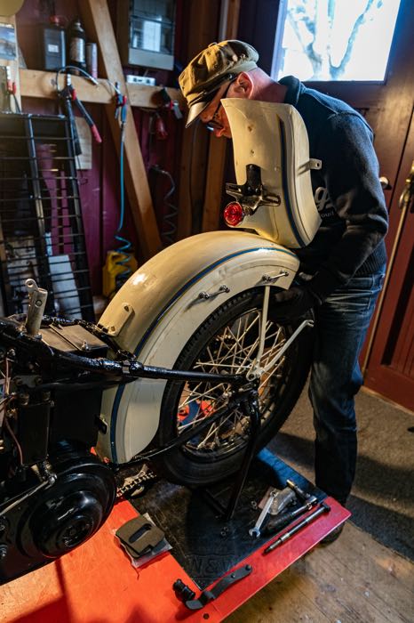 Mütze »Vintage Rider« von The Cyclery; Baumwolle / Rindleder, olivgrün; Hutgröße: 59; Bruttogewicht: 295 g