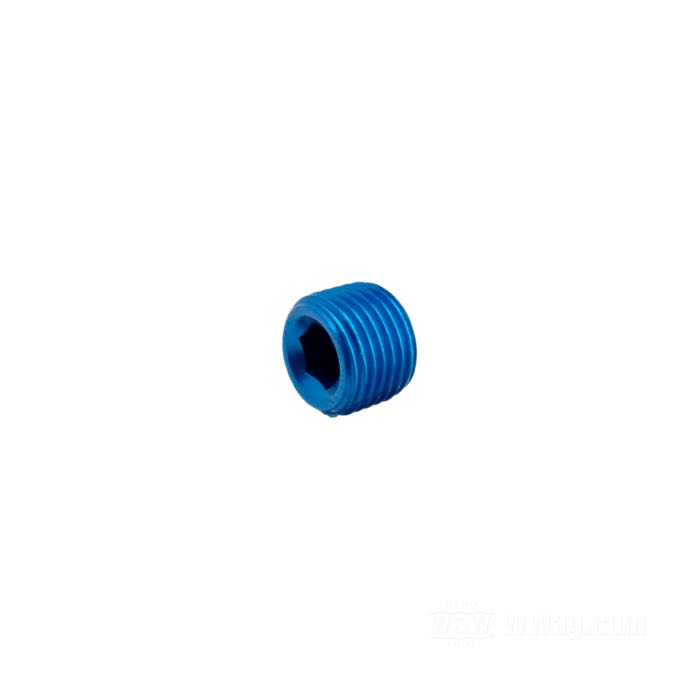 Plug; aluminum; thread: 1/8”-27 NPT; replaces OEM HD 27763-71; gross weight: 10 g