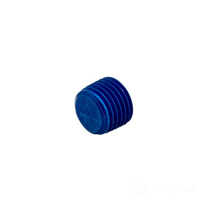 Plug; aluminum; thread: 1/4”-18 NPT; gross weight: 10 g