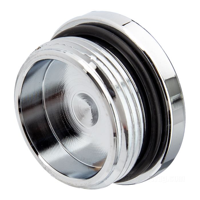 Bouchon fileté; pour Cache primaire extérieur; pour réglage d‘embrayage, remplissage d'huile; adaptable à Sportster 883, 1100 1985-1990; acier, chromé; hauteur: 15/16”; Ø 1-3/4”; BTR; filetage: 1-1/2”-12; clé: 1/2 ”; avec joints torique; poids brut: 153 g