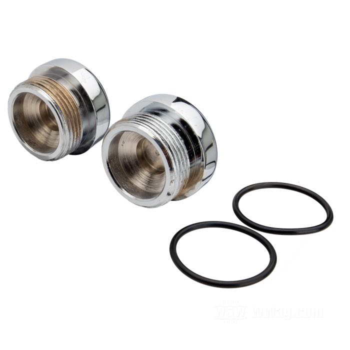 Plug; for Outer primary chain guard; for clutch adjustment, filling oil; fits Sportster 1977-1985; steel, chrome-plated; socket head; thread: 1-1/2”-12; wrench size: 1/2 ”; with O-ring; with hex wrench; gross weight: 640 g