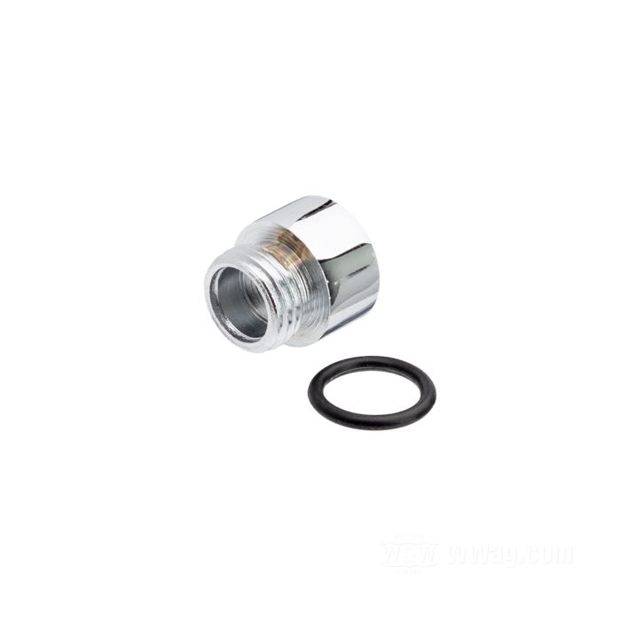 Bouchon fileté; pour Valve de retenue; adaptable à Big Twin 1936-1980; acier, chromé; BTR; filetage: 1/2”-20; remplace OEM HD 26362-36; poids brut: 20 g