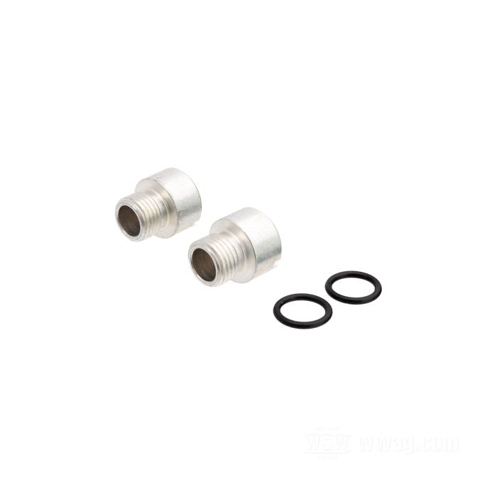 Tappo; per Valvola di controllo / valvola di sovrapressione; atto per Big Twin 1981→; acciaio, CAD (procedimento ZnNi); testa cilindrica con intaglio; filettatura: 1/2”-20; con O-ring; rimpiazza OEM HD 26263-80; peso lordo: 40 g