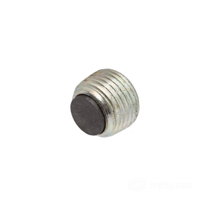 Vis de purge; pour carters S&S Super Stock →04/2000; acier, zingué, magnétique, magnétique; BTR; filetage: 3/8”-18 NPT; clé: 5/16 ”; poids brut: 10 g