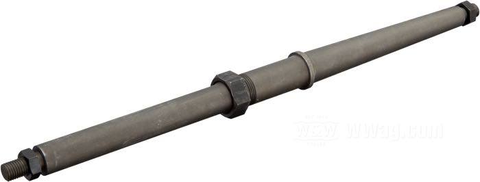 Tringles de support pour marchepieds de Competition Distributing; adaptable à modèles V 1930-1936; avant; acier, parkerisé, filetage aux extrémités: 7/16”-18; longueur: 388 mm; remplace OEM HD 2928-30; USA; poids brut: 911 g