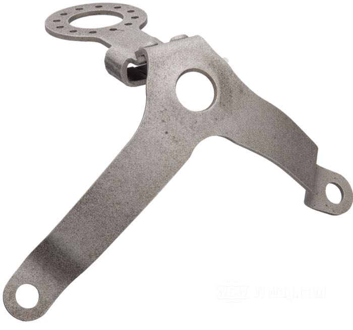Staffa faro di The Cyclery; atto per modelli V 1931-1936; acciaio, naturale; rimpiazza OEM HD 4965-31; Europa; peso lordo: 460 g